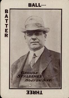 1913 National Game WG5 #NNO George Stallings Front