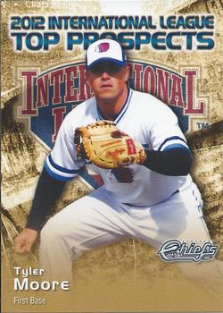 2012 Choice International League Top Prospects #24 Tyler Moore Front