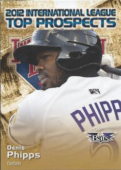 2012 Choice International League Top Prospects #26 Denis Phipps Front