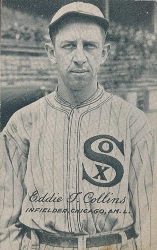 1921 Exhibits W461 #NNO Eddie Collins Front