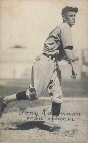 1923-24 Exhibits W461 #NNO Tony Kaufmann Front