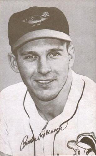 1947-66 Exhibits (W461) #NNO Brooks Robinson Front