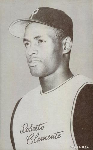 1947-66 Exhibits (W461) #NNO Roberto Clemente Front