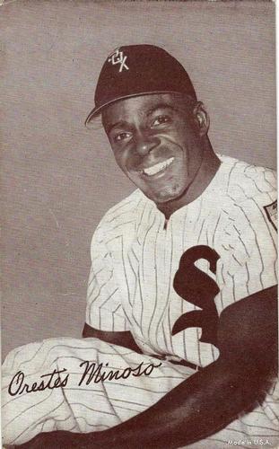 1947-66 Exhibits (W461) #NNO Orestes Minoso Front