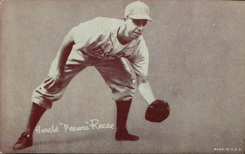 1947-66 Exhibits (W461) #NNO Pee Wee Reese Front