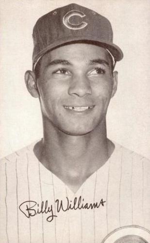 1947-66 Exhibits (W461) #NNO Billy Williams Front