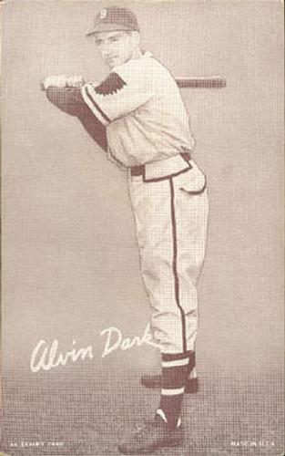 1947-66 Exhibits (W461) #NNO Alvin Dark Front