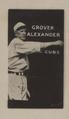 1921 W-UNC Self-Developing Strip Cards #NNO Grover Cleveland Alexander Front