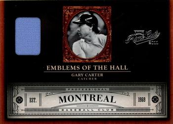2011 Panini Prime Cuts - Emblems of the Hall Materials #16 Gary Carter Front