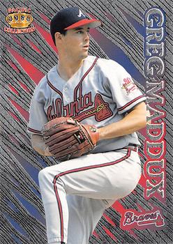 1996 Pacific Prism #P-6 Greg Maddux Front