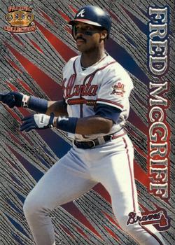 1996 Pacific Prism #P-7 Fred McGriff Front