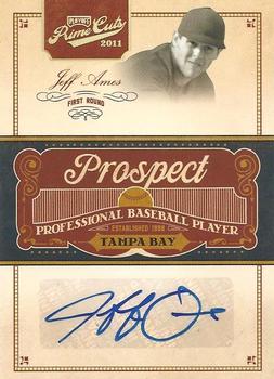 2011 Panini Prime Cuts - Prospect Signatures Gold #JA Jeff Ames Front