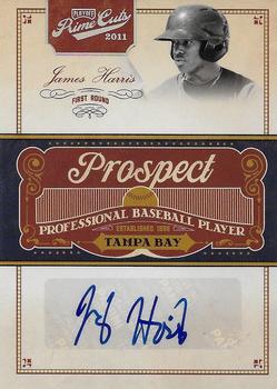 2011 Panini Prime Cuts - Prospect Signatures Silver #JHA James Harris Front