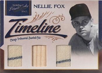 2011 Panini Prime Cuts - Timeline Materials #7 Nellie Fox Front