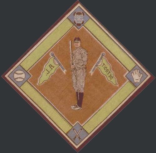 1914 B18 Blankets #NNO Ty Cobb Back
