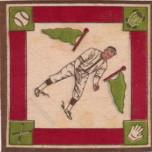 1914 B18 Blankets #NNO Eddie Ainsmith Back