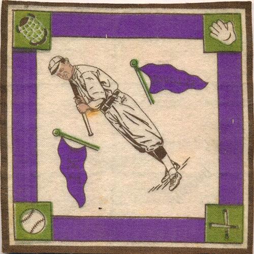 1914 B18 Blankets #NNO Miller Huggins Back