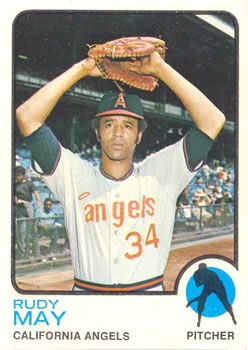 1973 Topps #102 Rudy May Front