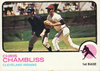 1973 Topps #11 Chris Chambliss Front