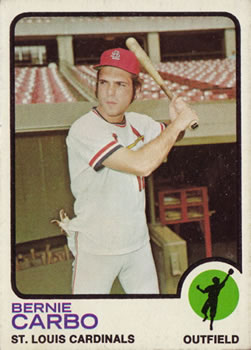 1973 Topps #171 Bernie Carbo Front