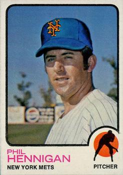 1973 Topps #107 Phil Hennigan Front
