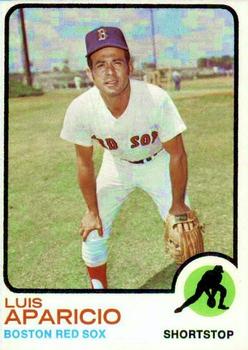 1973 Topps #165 Luis Aparicio Front