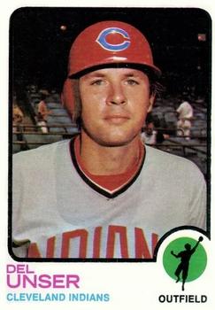 1973 Topps #247 Del Unser Front