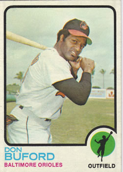 1973 Topps #183 Don Buford Front
