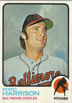 1973 Topps #229 Roric Harrison Front
