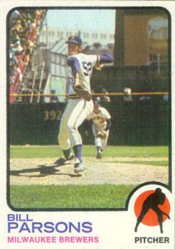 1973 Topps #231 Bill Parsons Front