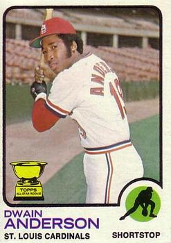 1973 Topps #241 Dwain Anderson Front