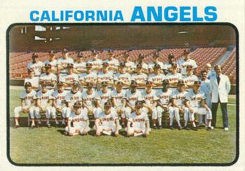 1973 Topps #243 California Angels Front