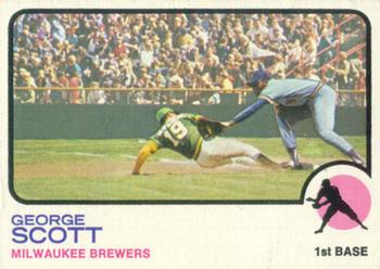 1973 Topps #263 George Scott Front