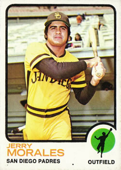 1973 Topps #268 Jerry Morales Front