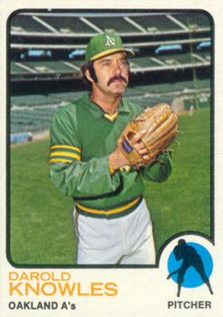 1973 Topps #274 Darold Knowles Front