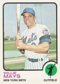 1973 Topps #305 Willie Mays Front