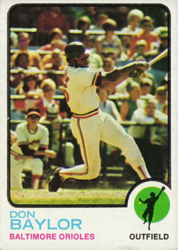 1973 Topps #384 Don Baylor Front