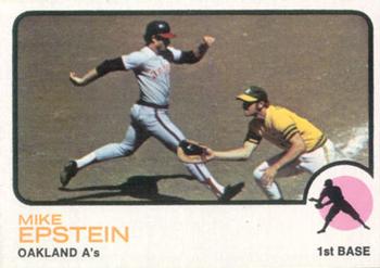 1973 Topps #38 Mike Epstein Front