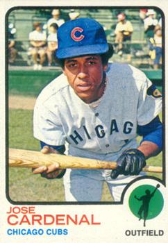 1973 Topps #393 Jose Cardenal Front