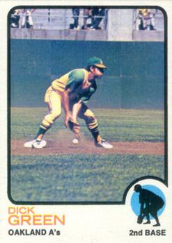 1973 Topps #456 Dick Green Front