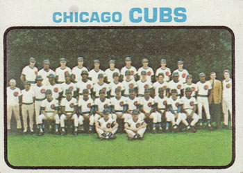 1973 Topps #464 Chicago Cubs Front