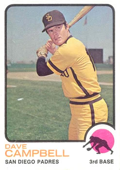 1973 Topps #488 Dave Campbell Front