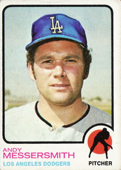 1973 Topps #515 Andy Messersmith Front