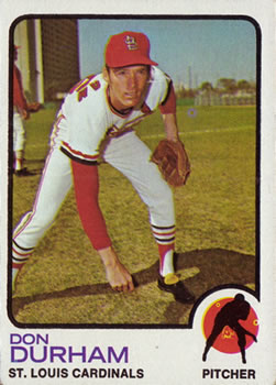 1973 Topps #548 Don Durham Front
