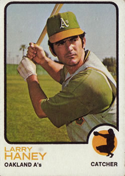 1973 Topps #563 Larry Haney Front