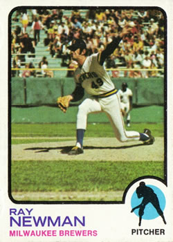 1973 Topps #568 Ray Newman Front
