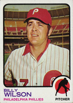 1973 Topps #619 Billy Wilson Front