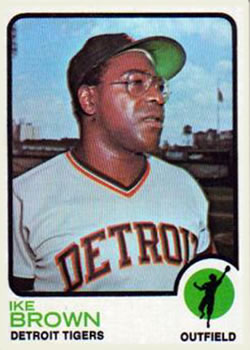 1973 Topps #633 Ike Brown Front