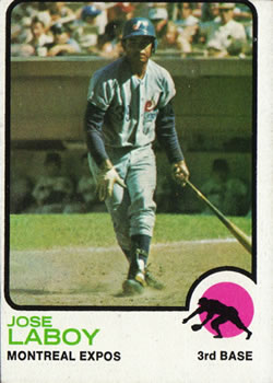 1973 Topps #642 Jose Laboy Front