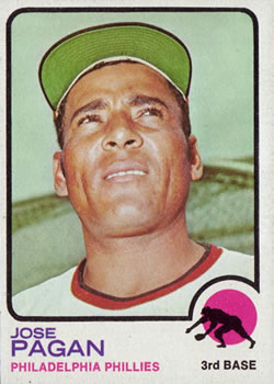 1973 Topps #659 Jose Pagan Front